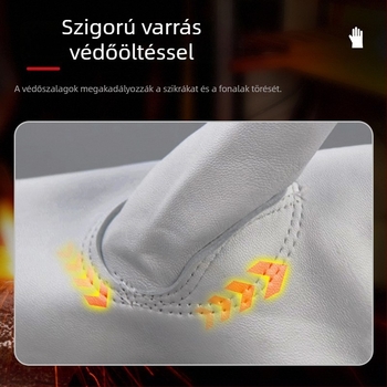 GHN011 Juhbőr hegesztő kesztyűk