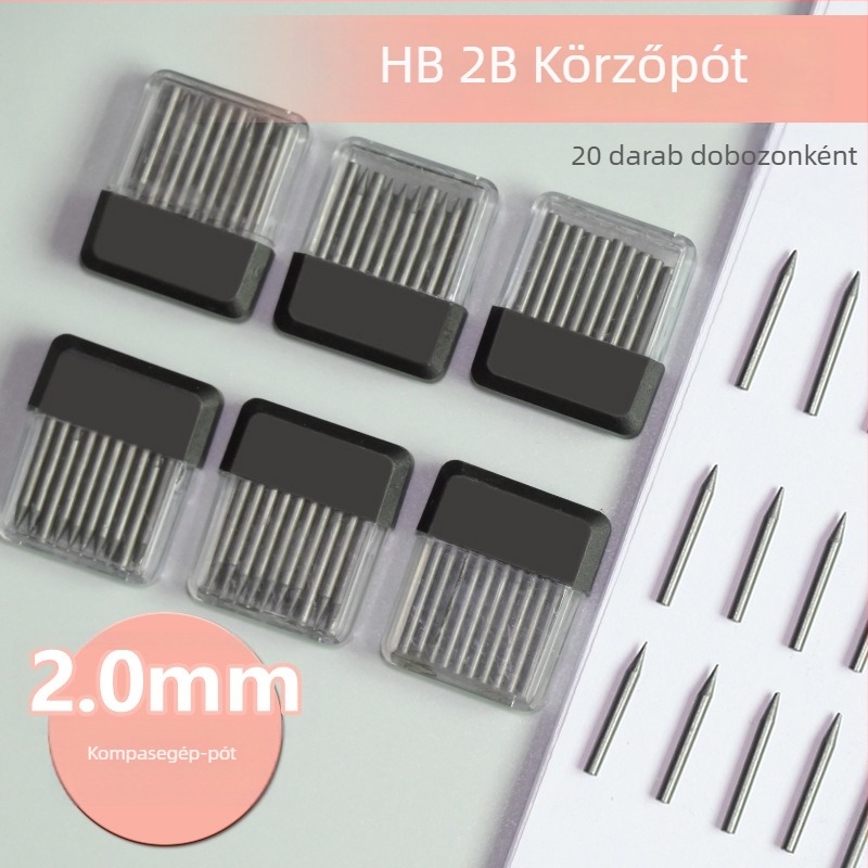 Körzőhöz való töltő, 1.0 mm, műanyag dobozos csomagolás, modell: körzőmag
