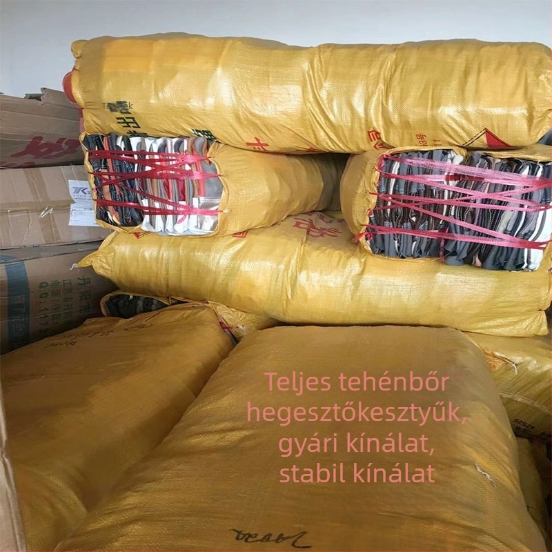 Chong Hing tehénbőr hegesztő kesztyűk, vastagok, hőállóak, anti-spray védelem, elektromos hegesztéshez