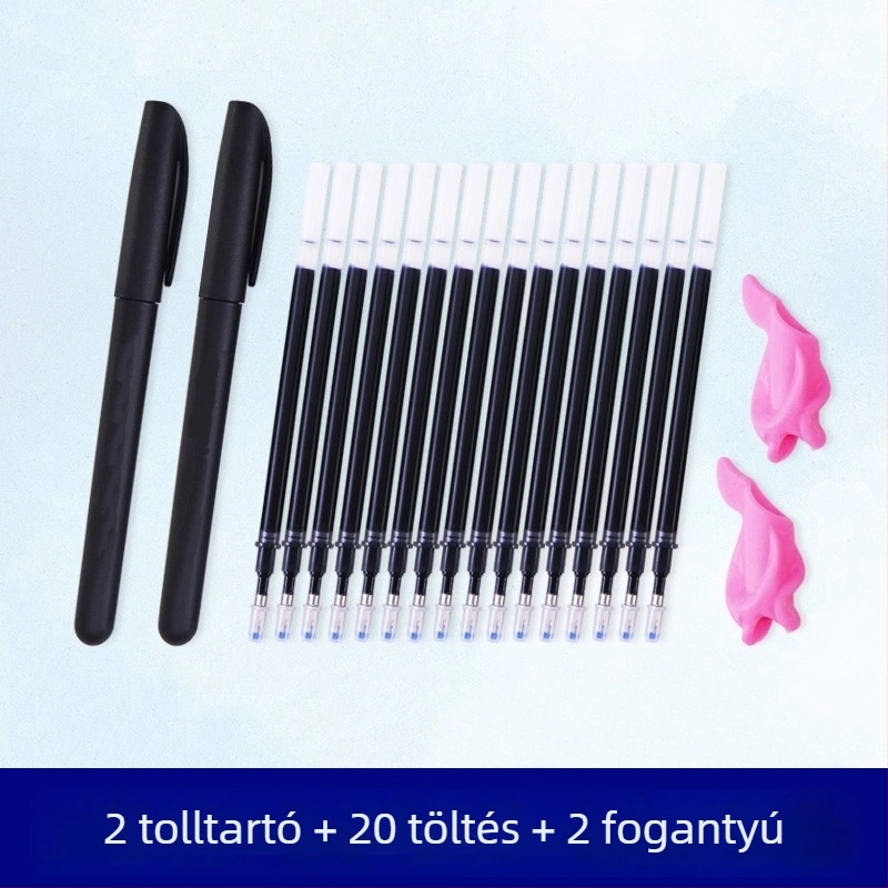 Kaligráfia gyakorló töltő BX1, 0,5 mm vonalvastagság, Haoxueshi márka, tolltartóval együtt