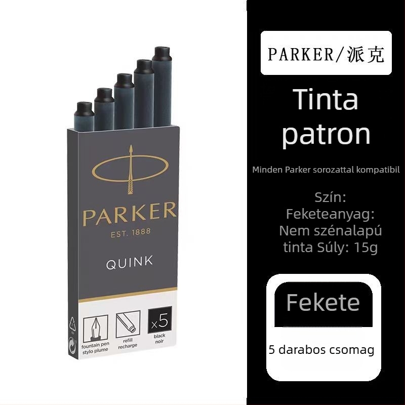 Parker tinta betét, műanyag, 0,5 mm vonalvastagság