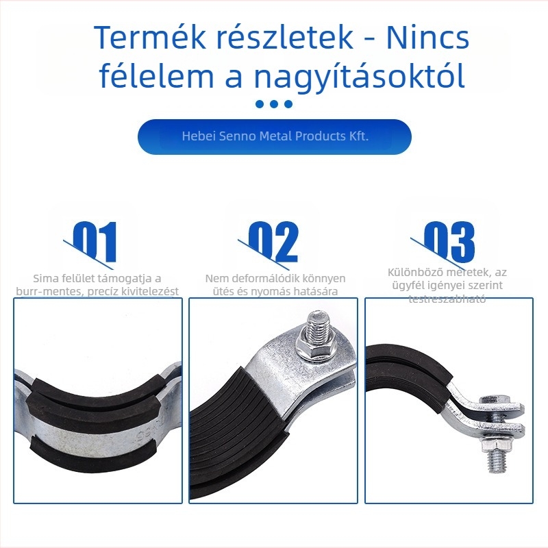 Sennuo O-formájú csőcsomag, galvanizált gyűrű – földrengésálló kiegészítők