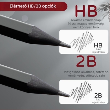 Good job HB/2B ceruza fa HB/2B ceruza általános iskolásoknak — kalligráfia gyakorlás, biztonságos fa burkolat