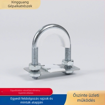 U-alakú csőbilincs, Ta-típusú szigetelt tengeri csővezetékhez, műanyag bevonattal és PTFE bélés