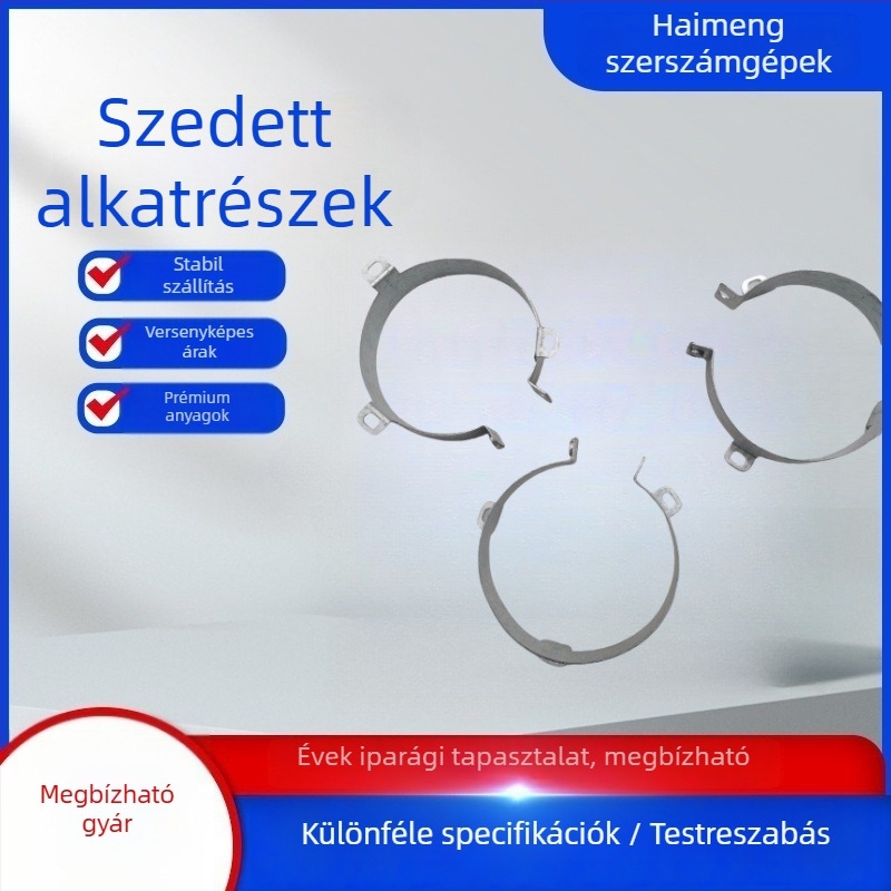 Kondenzátor rögzítő klipek és gyűrűs csipeszek készlet — Hoop típus, tartalmaz támasztó tartók és zárókapcsok, Sea Fierce márka