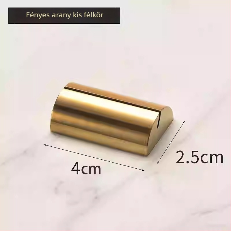 Rozsdamentes acélból készült hotel menütertő – függőleges kijelző, modell 9580, asztalszám- és névkártyatartó