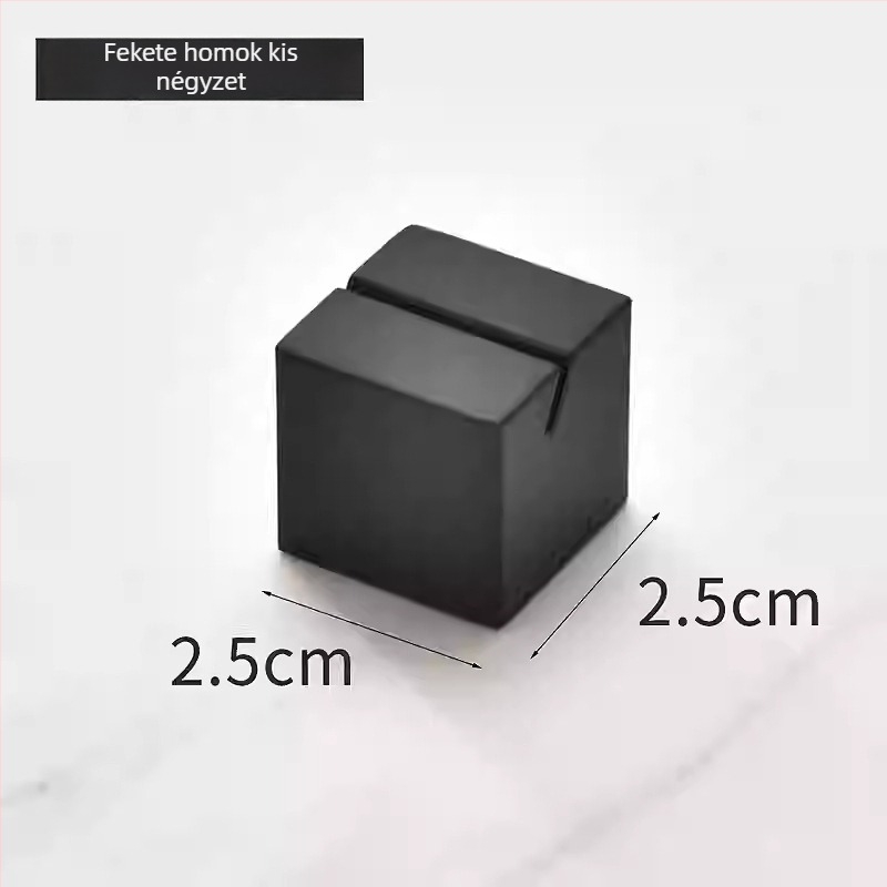 Rozsdamentes acélból készült hotel menütertő – függőleges kijelző, modell 9580, asztalszám- és névkártyatartó