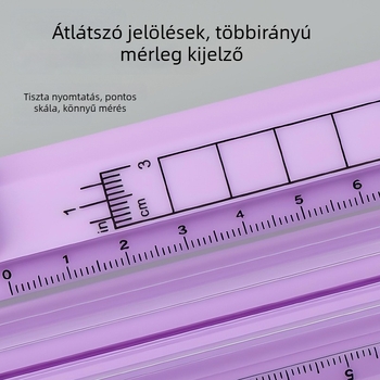 A4 Papírvágó SF-1254, műanyagból, papírok vágására