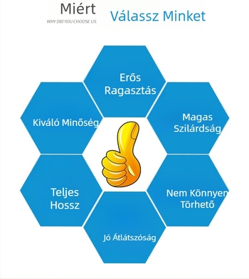 Dobozzáró gépekhez csomagoló szalag | BOPP alapanyag | 52 μm vastagság | környezetbarát ragasztó