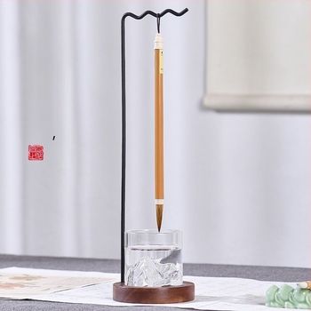 Fém multifunkcionális toll- és ecsettartó akasztóval (logó nyomtatás nélkül, testreszabás nélkül)