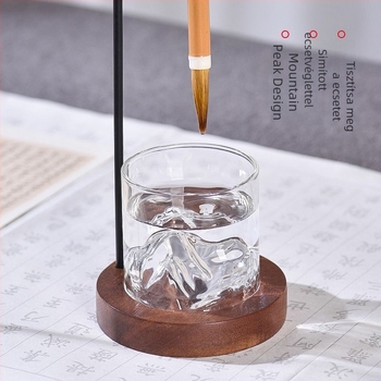 Fém multifunkcionális toll- és ecsettartó akasztóval (logó nyomtatás nélkül, testreszabás nélkül)