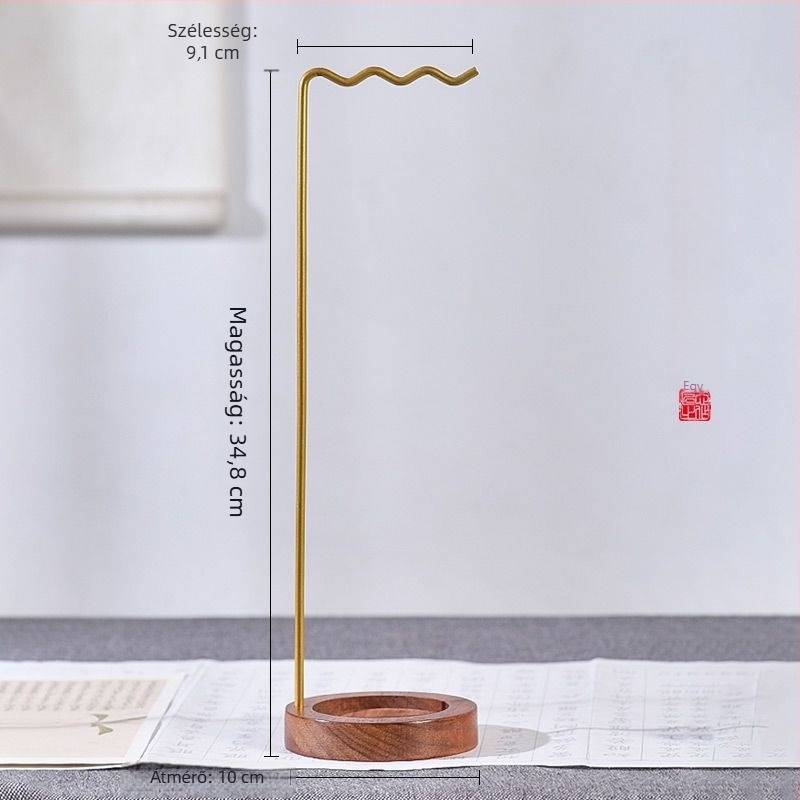 Fém multifunkcionális toll- és ecsettartó akasztóval (logó nyomtatás nélkül, testreszabás nélkül)