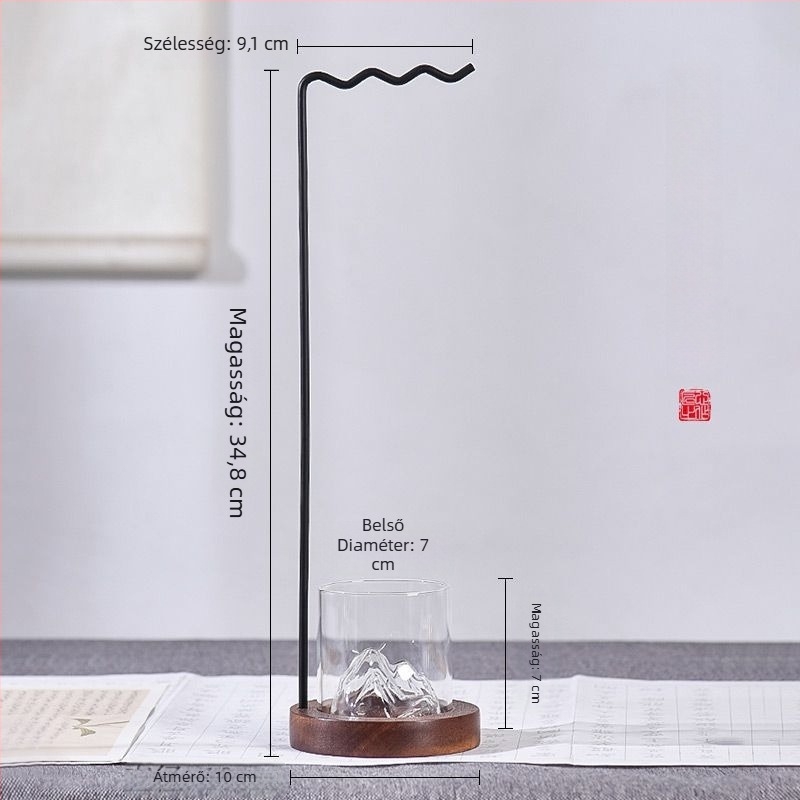 Fém multifunkcionális toll- és ecsettartó akasztóval (logó nyomtatás nélkül, testreszabás nélkül)