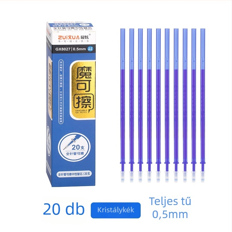 Semleges tollrefill gyerekeknek, törölhető, 0,5 mm, ZUIXUA 8027, műanyag