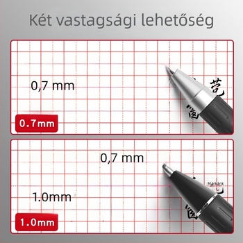Deli S766 Fekete refill zselés tollhoz, 1.0 mm golyófej