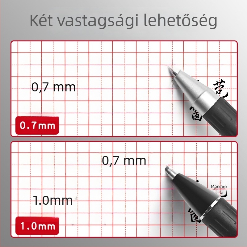 Deli S766 Fekete refill zselés tollhoz, 1.0 mm golyófej