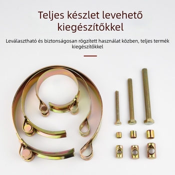 Európai stílusú tömlőbilincs, névleges átmérő 25–300 mm, szorító átmérő DN20–DN300, alkalmazási terület: nyomó- és vízcsövek, Gongrun