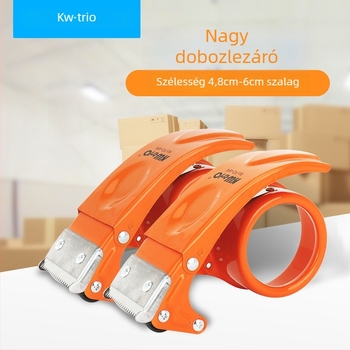 Kézi fém szalagvágó és doboz-záró, modell FQ-60N, márka Can be excellent, tömeg 220 g