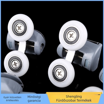 Nylon görgő tolóajtóhoz fürdőszobához, Sheng Ling márka, modell 456, eredet Ningbo