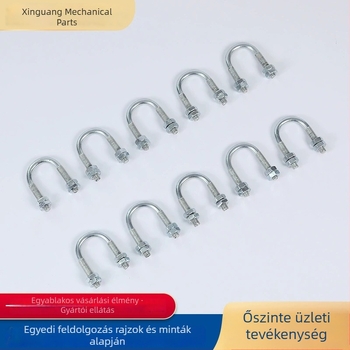 Galvanizált U-alakú csőbilincs PA-típusú csőhorgony, rozsdamentes acél