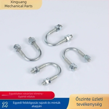 Galvanizált U-alakú csőbilincs PA-típusú csőhorgony, rozsdamentes acél