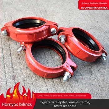 Groove clamp tűzoltócsövekhez csatlakozások, Julong