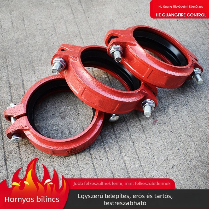 Groove clamp tűzoltócsövekhez csatlakozások, Julong