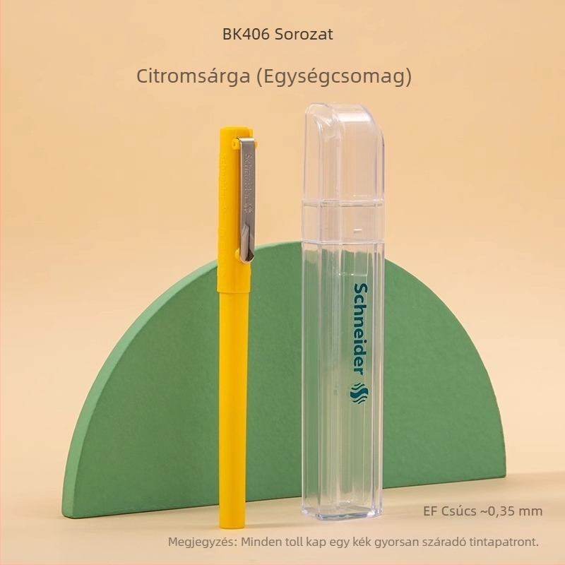 Schneider Sunflower gyanta toll – EF tollhegy, 0,35 mm, cserélhető tintatartó BK406