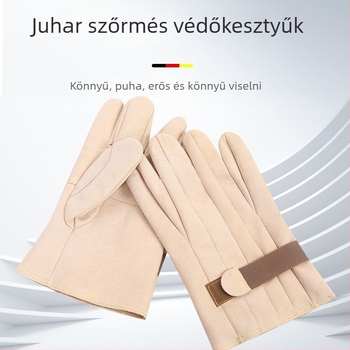 YS báránybőr védőkesztyű elektromos munkákhoz, vágásálló, 50 g, elektromos kivitelezés