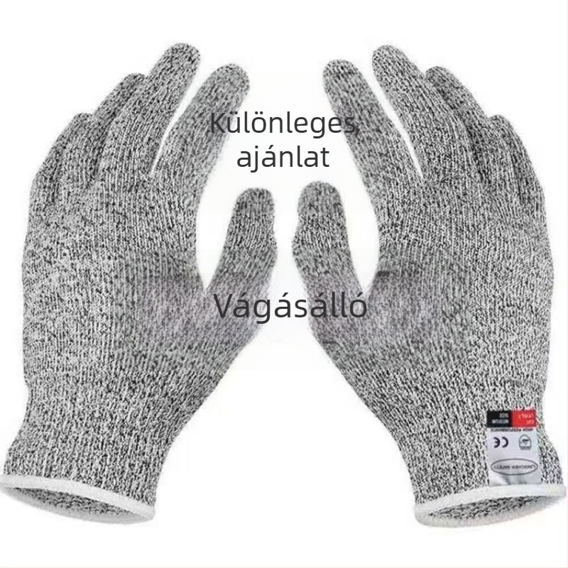 Nylonból készült vágásálló kesztyűk építkezésre és otthoni használatra – vágásálló munkavédelmi kesztyűk