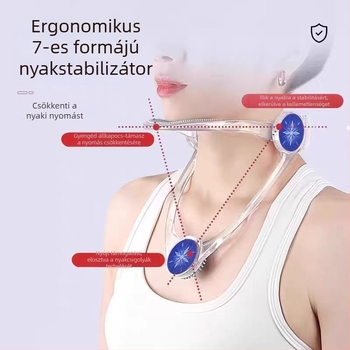 Gyerekeknek szóló testtartás-korrigáló nyaki emelő – előre dőlés támogatása, nyaki gerinc stabilizálás, írásra és ülésre alkalmas | Márka Nothing, Modell 011, Bevezetés 2024, Tanúsítvány 20250707