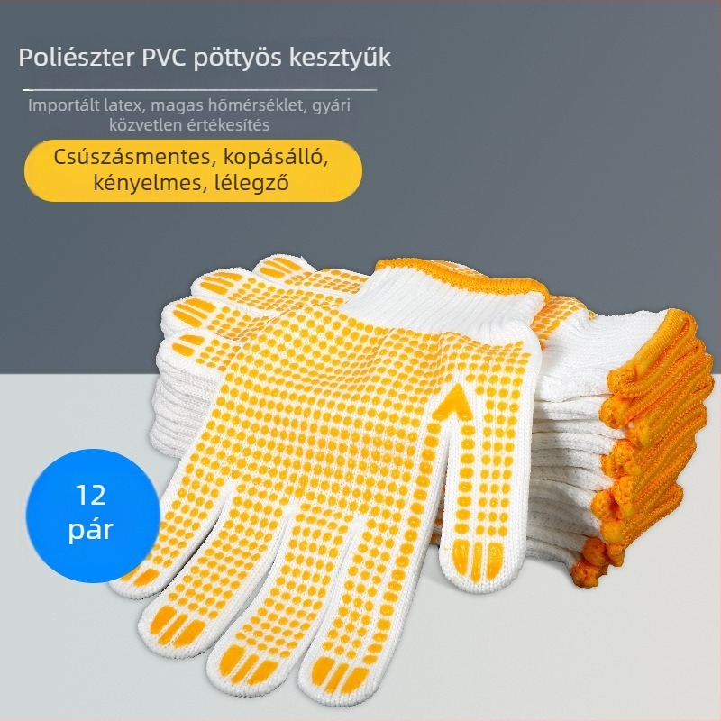 Effective vágásálló munkakesztyű, csúszásmentes fogással – építőipar, autójavítás és hegesztéshez