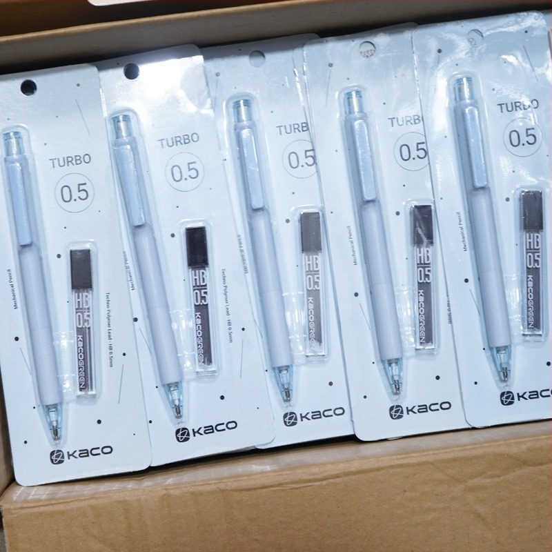 Kaco Debao mozgó ceruza készlet, Dibao modell, műanyag test, nyomtatott logó, írásra