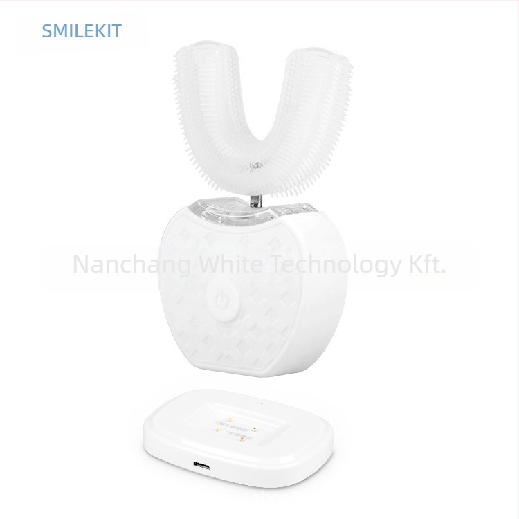 Smilekit elektromos U-alakú újratölthető fogkefe, 01-es modell, felnőtteknek