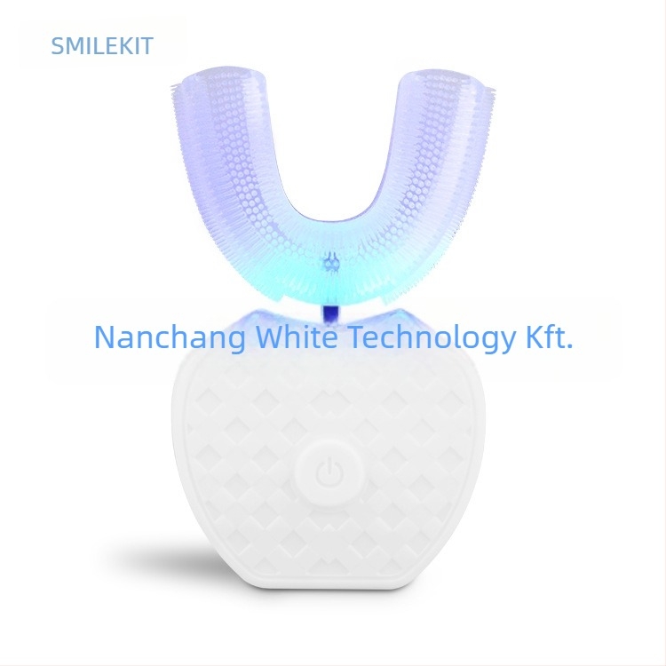 Smilekit elektromos U-alakú újratölthető fogkefe, 01-es modell, felnőtteknek