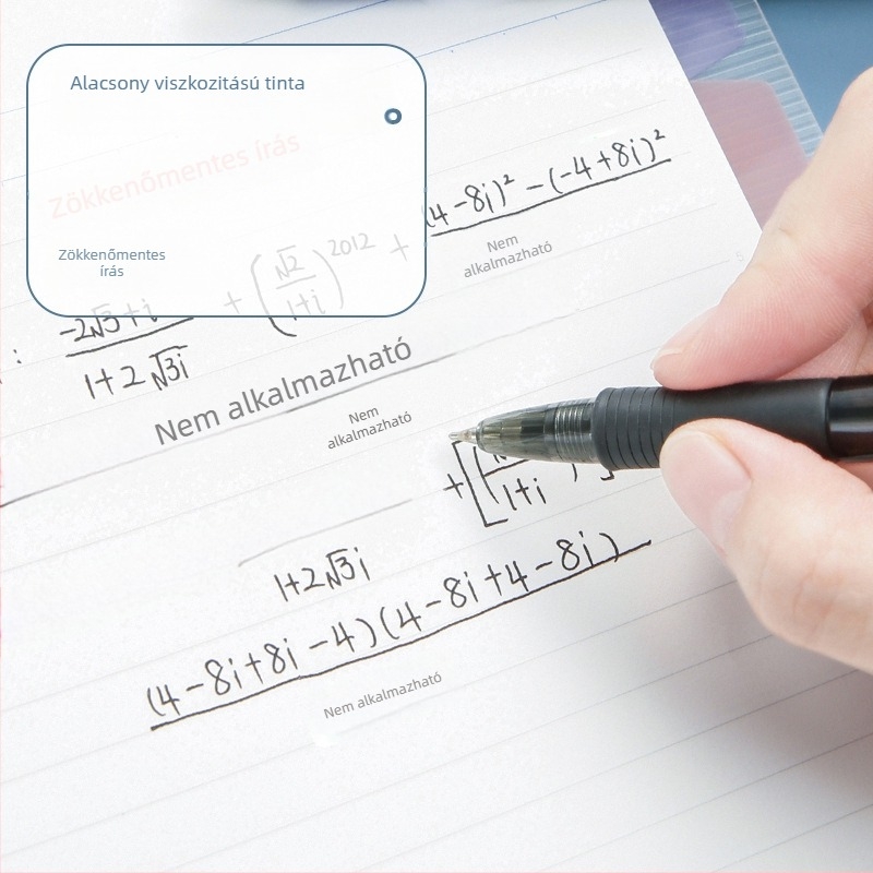 Zebra A200/A100 golyóstoll, 0.7 mm, nyomógombos, diákok számára