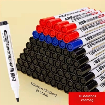 Fehér tábla marker nagy kapacitással, Pengyi S520, műanyag tokozás, vonalvastagság 1.8 mm