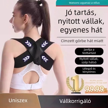 Megvastított tartásjavító öv – Camelback Strap modell, To Mu márka, bevezetve 2024-ben, nők számára