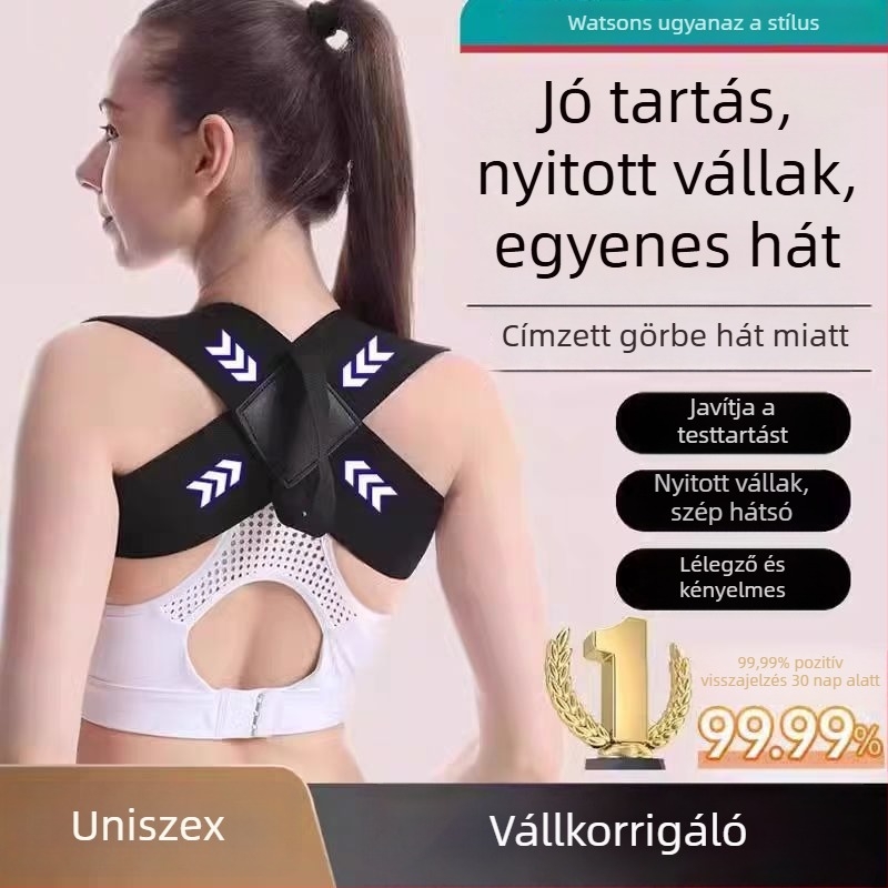 Megvastított tartásjavító öv – Camelback Strap modell, To Mu márka, bevezetve 2024-ben, nők számára