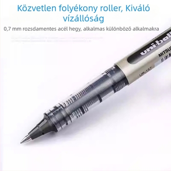 UB-157 rollerball toll, műanyag ház, folyékony tinta, Uni Mitsubishi sorozat