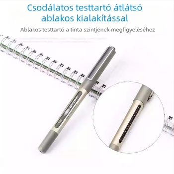 UB-157 rollerball toll, műanyag ház, folyékony tinta, Uni Mitsubishi sorozat