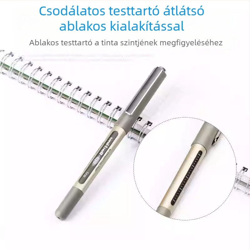 UB-157 rollerball toll, műanyag ház, folyékony tinta, Uni Mitsubishi sorozat