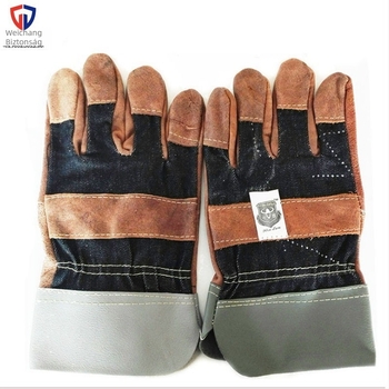 Ox Shield marhabőrből készült hegesztő kesztyűk, első réteg, rövid, ipari és mezőgazdasági felhasználásra, kopásálló, csúszásmentes