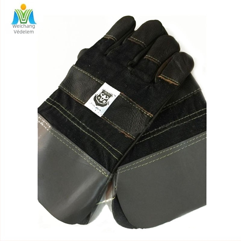 Ox Shield marhabőrből készült hegesztő kesztyűk, első réteg, rövid, ipari és mezőgazdasági felhasználásra, kopásálló, csúszásmentes