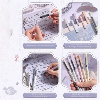 Kaba Bear Zselés Toll, Kaba Bear sorozat, műanyag test, nem törölhető tinta, hegye: egyéb anyagok