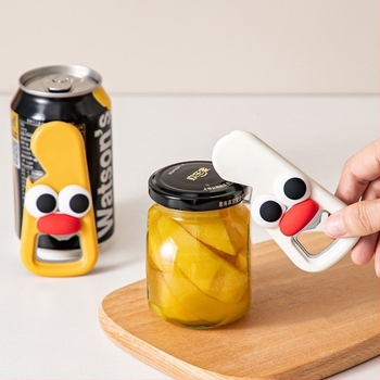 Unique üvegnyitó, rozsdamentes acélból, sörhöz és borhoz