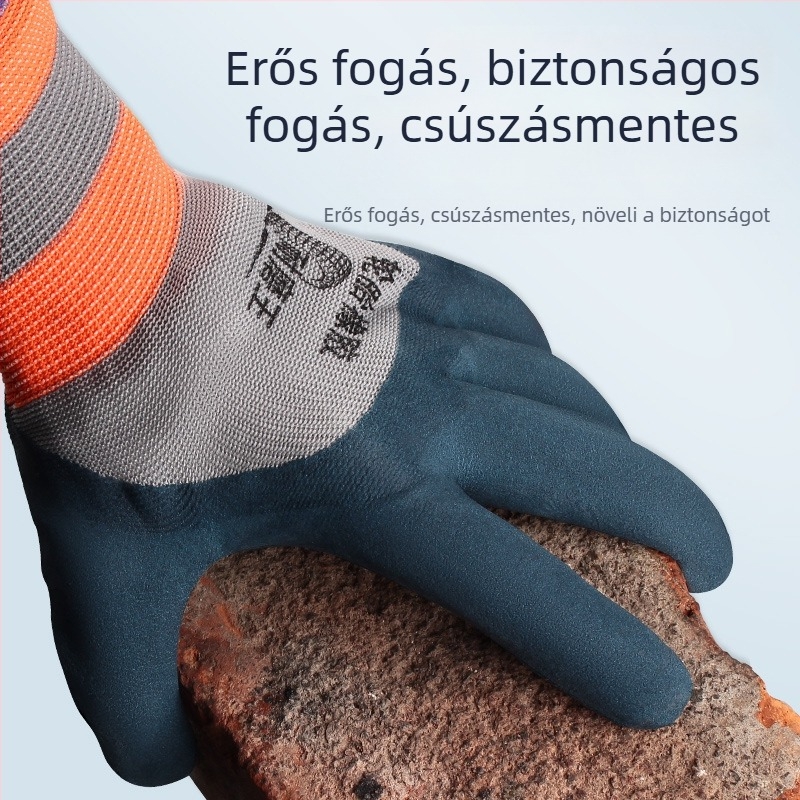 Lichang munkavédelmi kesztyűk – csúszásmentes, kopásálló, légáteresztő, 38 g