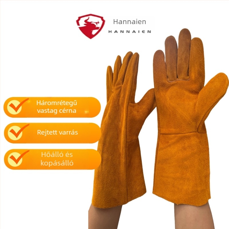 Hegesztő kesztyűk – bőr, Márka Welding nain, Vágásra, Hegesztő kesztyűk