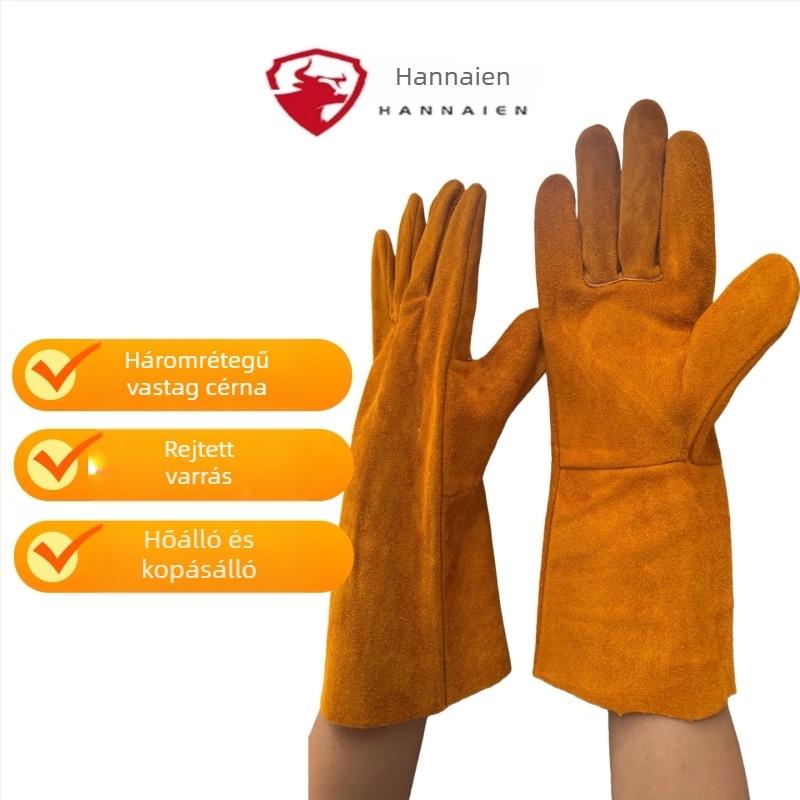 Hegesztő kesztyűk – bőr, Márka Welding nain, Vágásra, Hegesztő kesztyűk