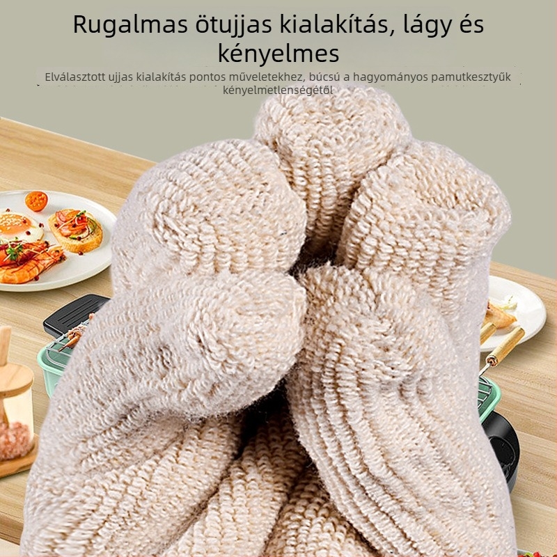 Taodun hőálló kesztyűk – égés elleni védelem, magas hőmérsékletre
